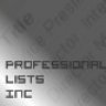 Professional Lists