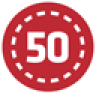 50onRed